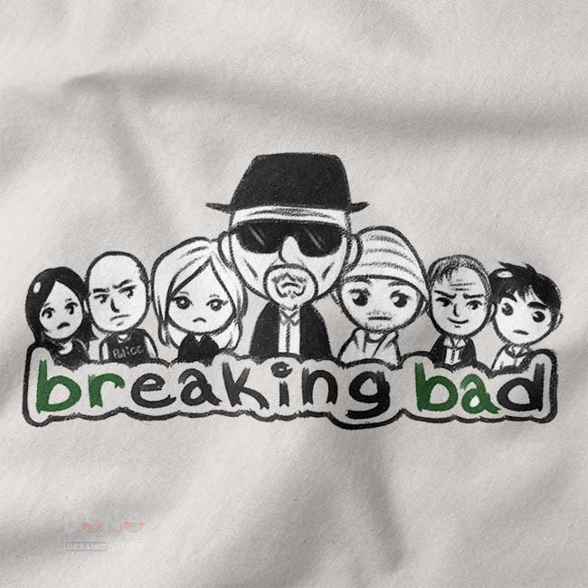 Breaking Bad art graphic t-shirt pop culture streetwear
