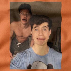 Cameron Dallas and Nash Grier graphic t-shirt streetwear style