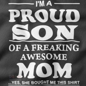 Casual statement t shirt family pride