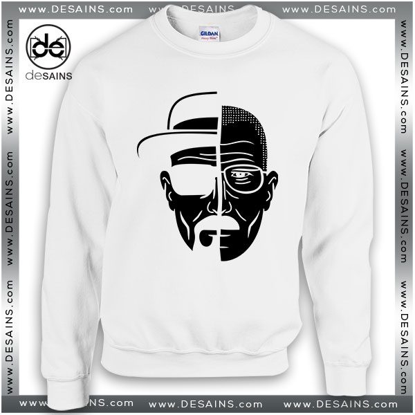 Cheap Graphic Sweatshirt Face Off Breaking Bad Crewneck Sweater