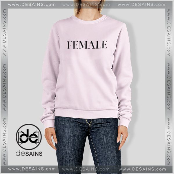 Cheap Graphic Sweatshirt Female Feminism on Sale