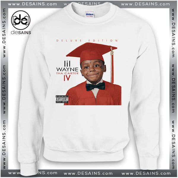 Cheap Graphic Sweatshirt Lil Wayne Tha Carter IV Album Cover