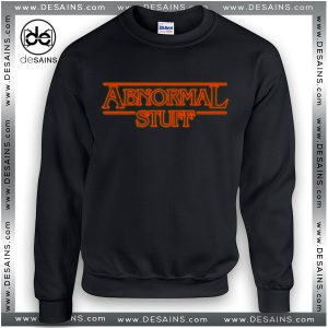 Cheap Graphic Sweatshirt Stranger Things Abnormal Stuff