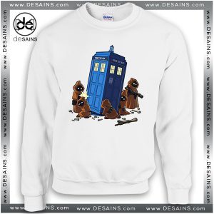 Cheap Graphic Sweatshirt Tardis Found Some Spare Parts Crewneck