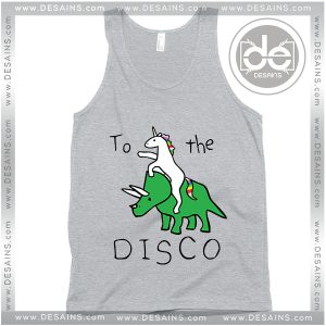 Cheap Graphic Tank Top Disco Unicorn Funny