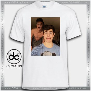 Cheap Graphic Tee Shirts Cameron Dallas and Nash Grier