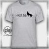 Cheap Graphic Tee Shirts Game of Thrones Stark Tshirt on Sale