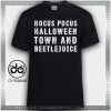 Cheap Graphic Tee Shirts Hocus Pocus Halloweentown Tshirt on Sale