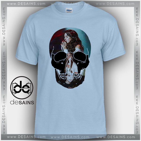 Cheap Graphic Tee Shirts Lana Del Rey Skull On Sale