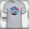 Cheap Graphic Tee Shirts Rick and Morty Nasa Logo On Sale