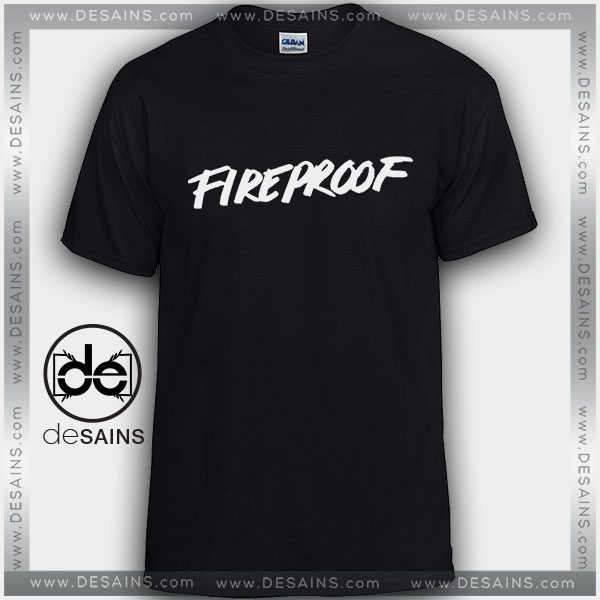 Cheap Graphic Tee Shirts Troye Sivan Fireproof Tshirt on Sale
