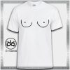 Cheap Graphic Tee Shirts White Boob Shirt