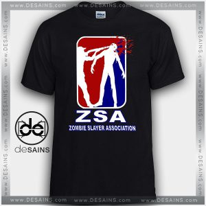 Cheap Graphic Tee Shirts ZSA Zombie Slayer Association