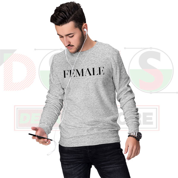 Female Feminism Sweatshirt – Empowered Women Crewneck
