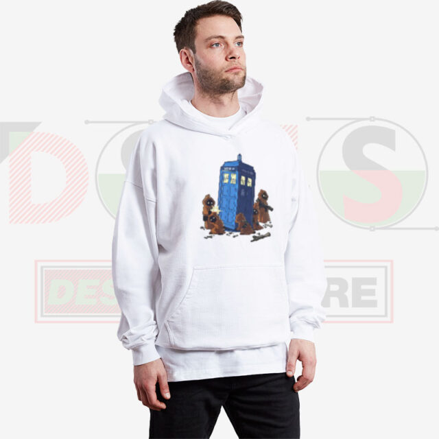 Found Some Spare Parts TARDIS Hoodie