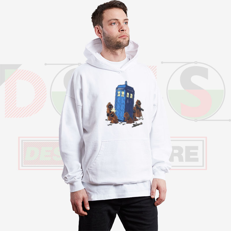 Found Some Spare Parts TARDIS Hoodie – Doctor Who Style