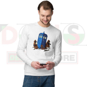 Found Some Spare Parts TARDIS Sweatshirt – Sci-Fi Humor