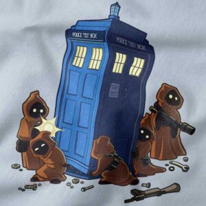 Found Some Spare Parts TARDIS hoodie