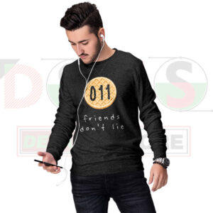 Friends Don’t Lie Sweatshirt – Retro Pop Culture Vibes