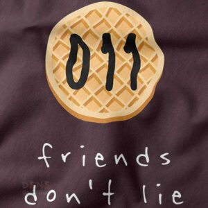 Friends Don’t Lie pop culture graphic t-shirt unisex