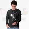 Funny Dabbing Skull Sweatshirt – Playful Streetwear Vibes