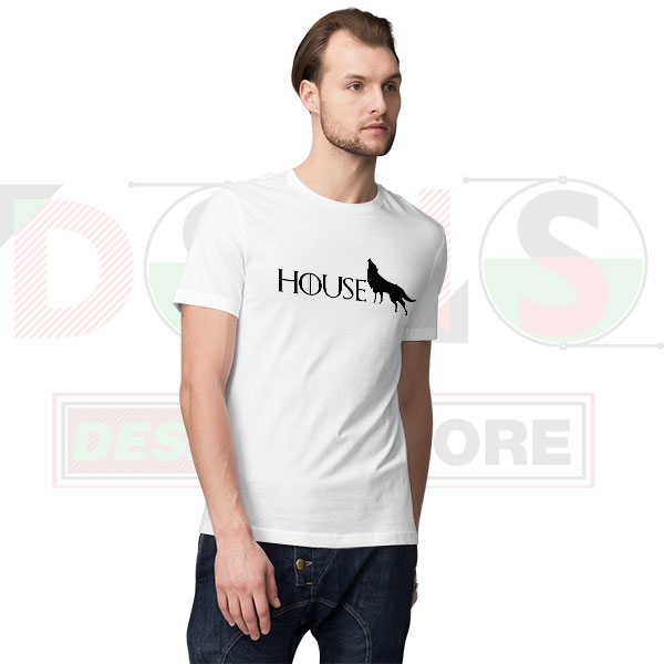 Game of Thrones Stark House Symbol T-Shirt – Winter Is Coming