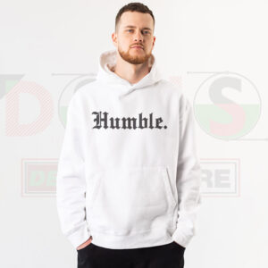HUMBLE Statement Hoodie – Minimalist Streetwear Vibes