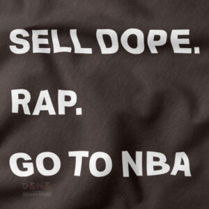 Hip hop hustle graphic t-shirt