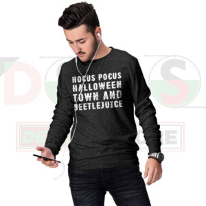 Hocus Pocus Halloweentown Beetlejuice Sweatshirt – Spooky Cozy Style