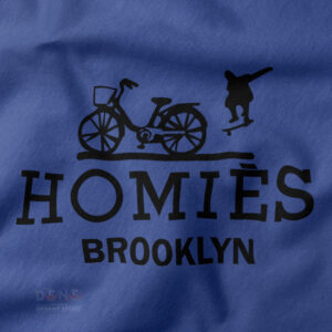 Homies Brooklyn logo parody tank top