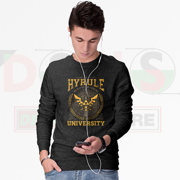 Hyrule Warriors University Sweatshirt – Zelda Fantasy Style