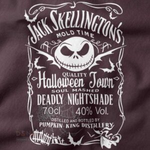Jack Skellington Halloweentown t-shirt spooky pop culture design