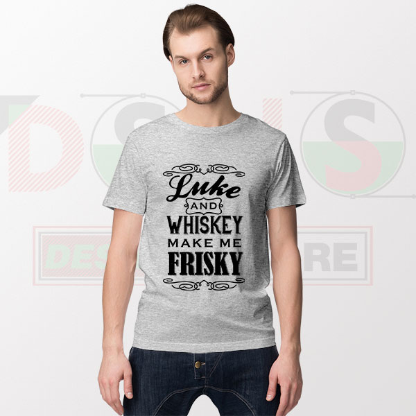 Luke Bryan & Whiskey Make Me Frisky T-Shirt