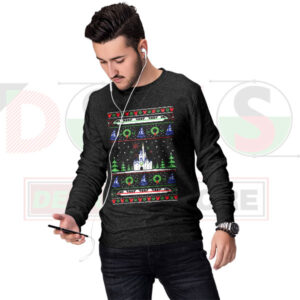 Magical Kingdom Ugly Christmas Sweatshirt – Festive Pop Culture Fun