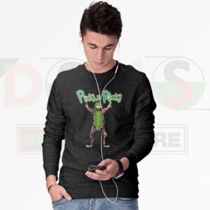 Pickle Rick Rick and Morty Sweatshirt – Funny Cartoon Streetwear