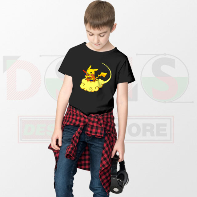 Pikachu x Goku Dragon Ball Anime Tee