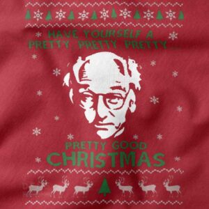 Pretty good ugly christmas sweater funny graphic