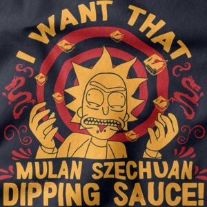 Rick and Morty Mulan Szechuan Sauce