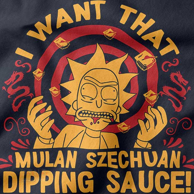 Rick and Morty Mulan Szechuan Sauce
