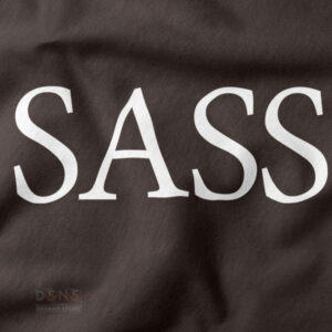 SASS graphic t shirt streetwear style