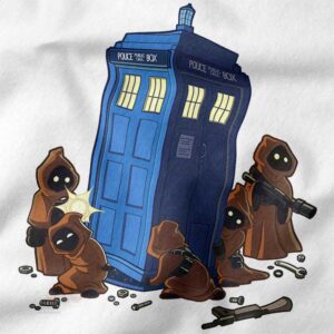 TARDIS time machine Doctor Who T-shirt