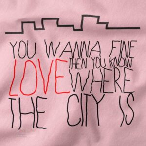 The 1975 Chocolate lyrics graphic t-shirt indie streetwear