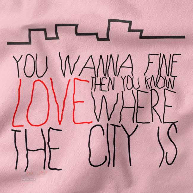 The 1975 Chocolate lyrics graphic t-shirt indie streetwear
