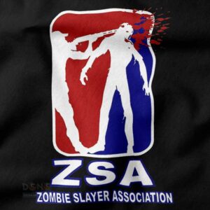 ZSA Zombie Slayer Association anime graphic t-shirt