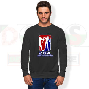 Zombie Slayer Association Sweatshirt – Anime Streetwear Aesthetic