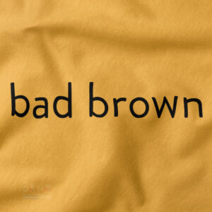 bad brown graphic t shirt streetwear