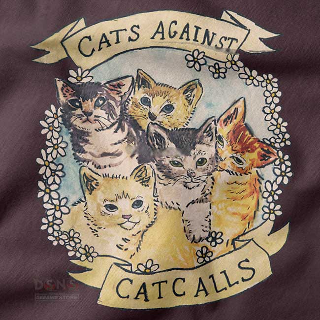cats against cat calls funny sweatshirt