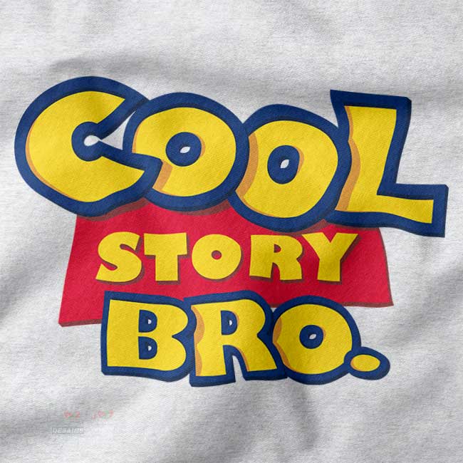 cool story bro text tee pop culture