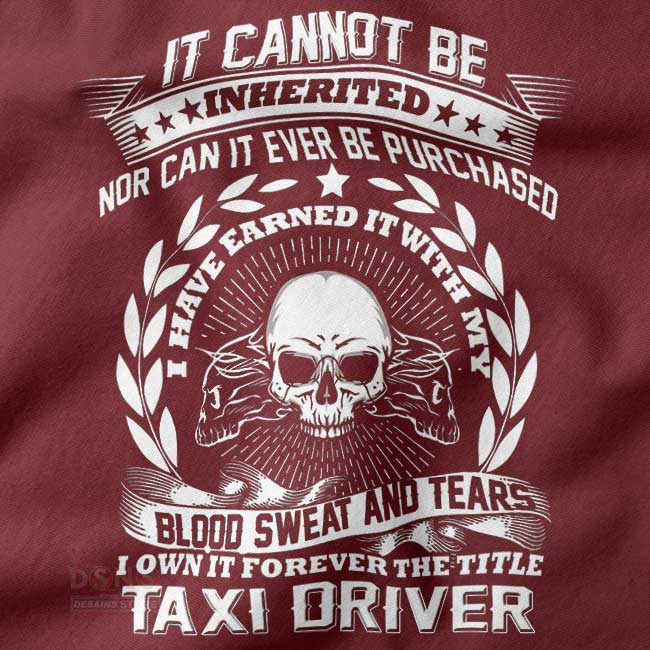 funny Taxi Driver quote sweatshirt