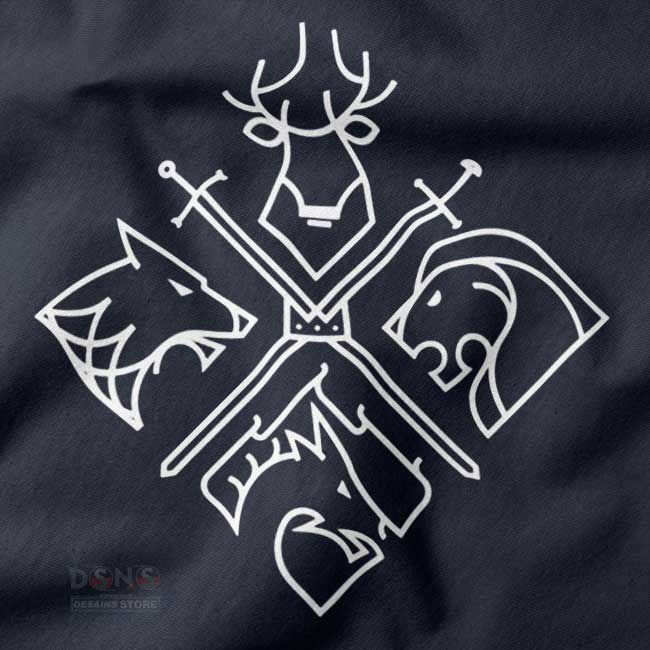 game of thrones season 8 t-shirt